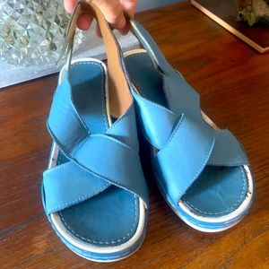 Ethem Blue Sandals